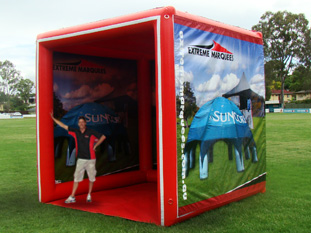 Promotional Marquee - Event Cube 3 x 3 meters